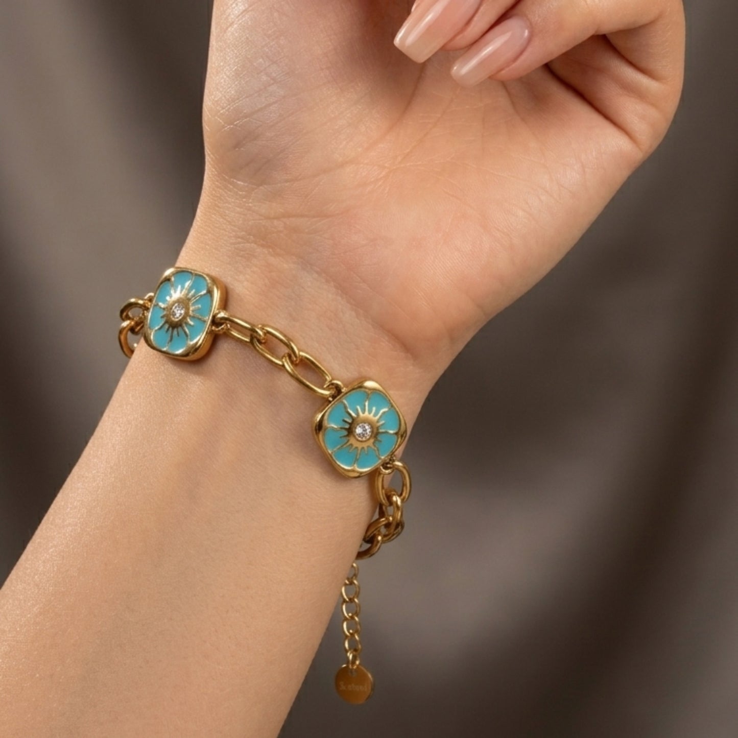 Turquoise Sun Bracelet