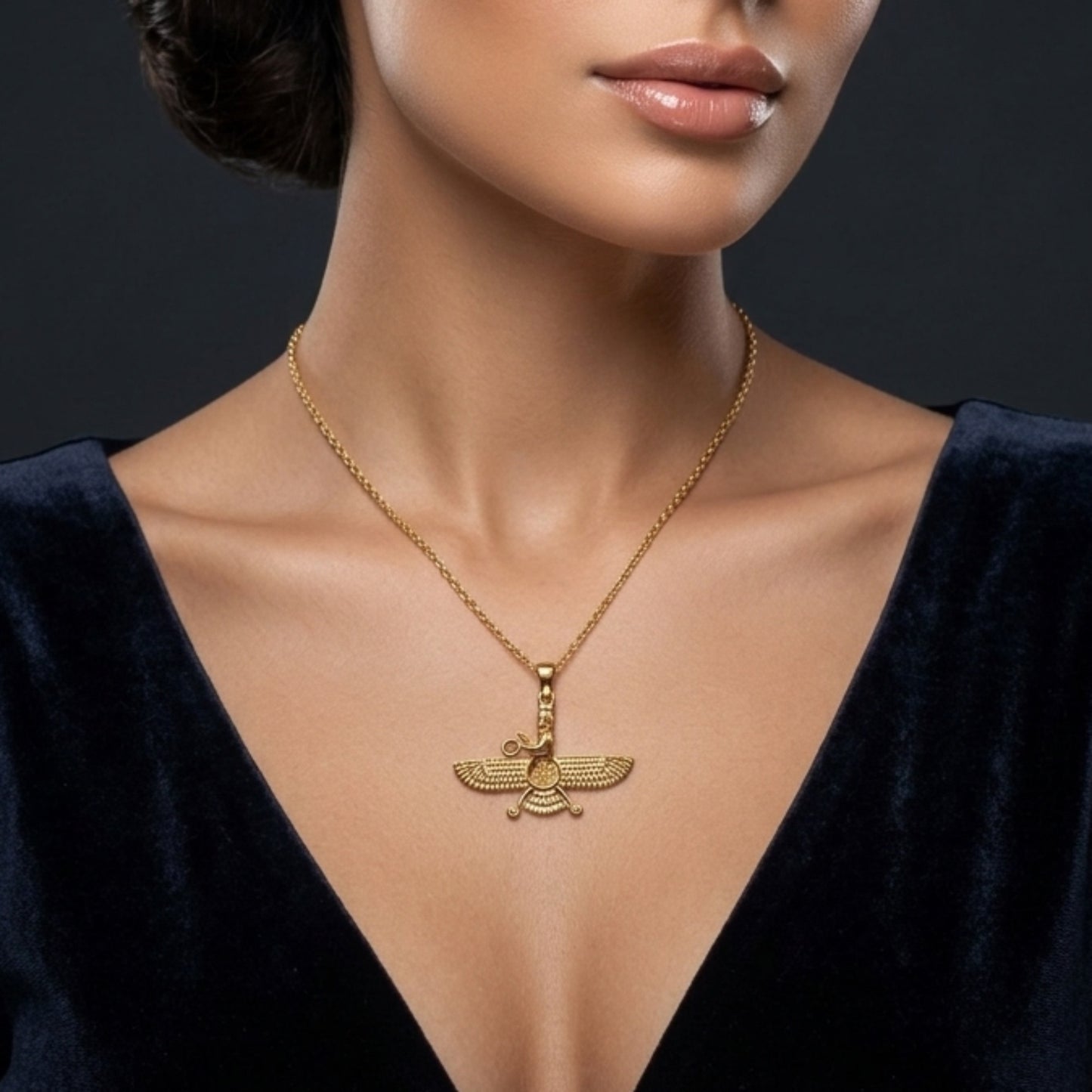 Farvahar Symbol Necklace