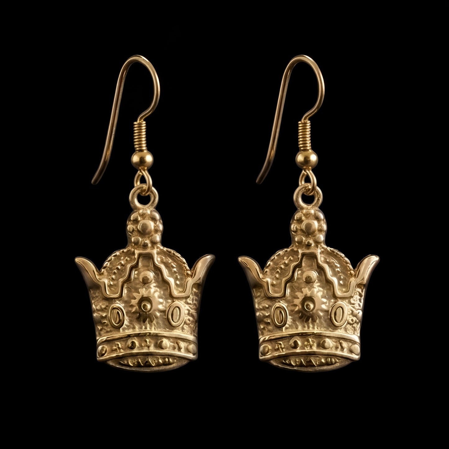 Royal Crown Earrings