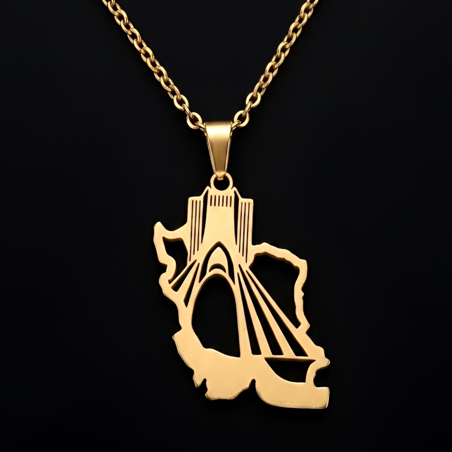 Iran Tower Necklace