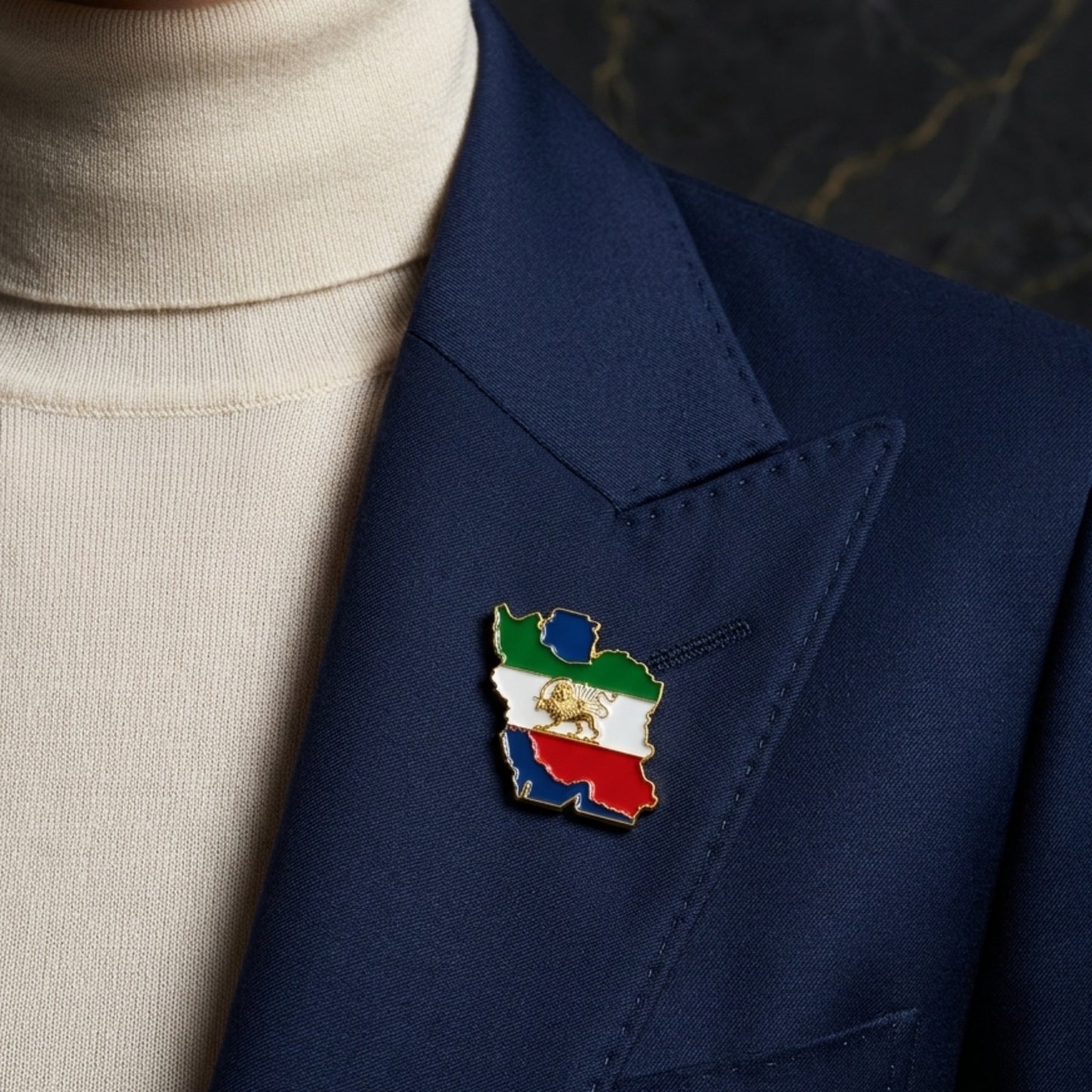Royal Persia Label Pin