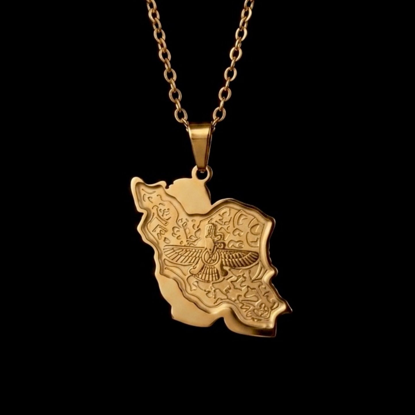 Farvahar Iran Necklace